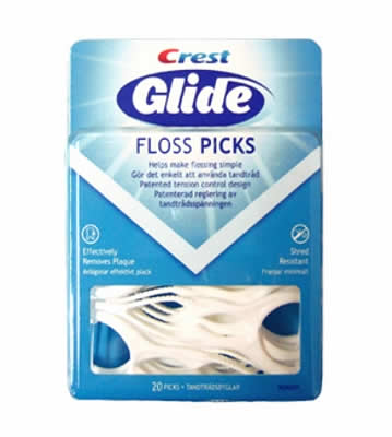 Glide Floss Picks packaging